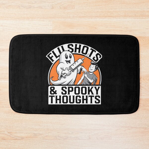Item preview, Flu Shots & Spooky Thoughts Pharmacy Halloween Funny Gifts for Pharmacists designed and sold by KedzikDesigns.