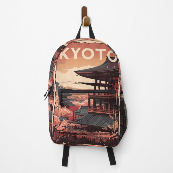 Item preview, Kyoto Vintage Travel Poster designed and sold by TravelerRat.