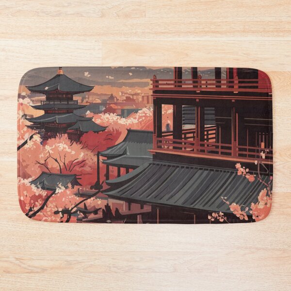 Item preview, Kyoto Vintage Travel Poster designed and sold by TravelerRat.