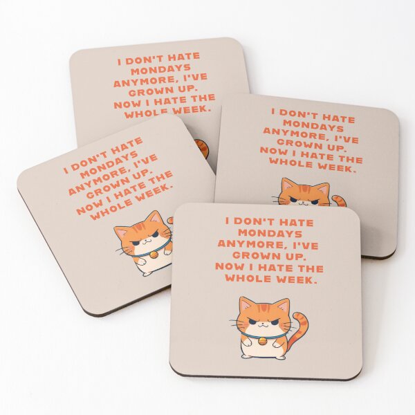Item preview, I Don't Hate Mondays Anymore, I Hate the Whole Week designed and sold by La Loca.