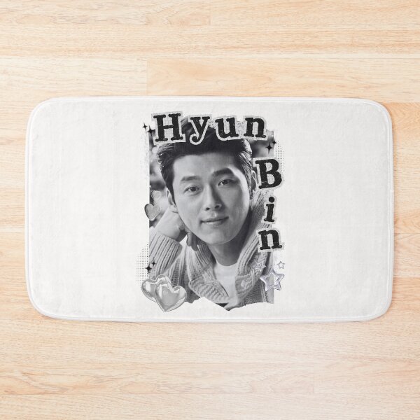 Item preview, Hyun Bin Collage: Striking Black and White Art designed and sold by AJUNICE STUDIO.