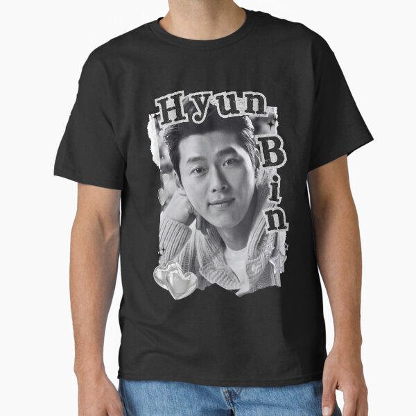 Item preview, Hyun Bin Collage: Striking Black and White Art designed and sold by AJUNICE STUDIO.