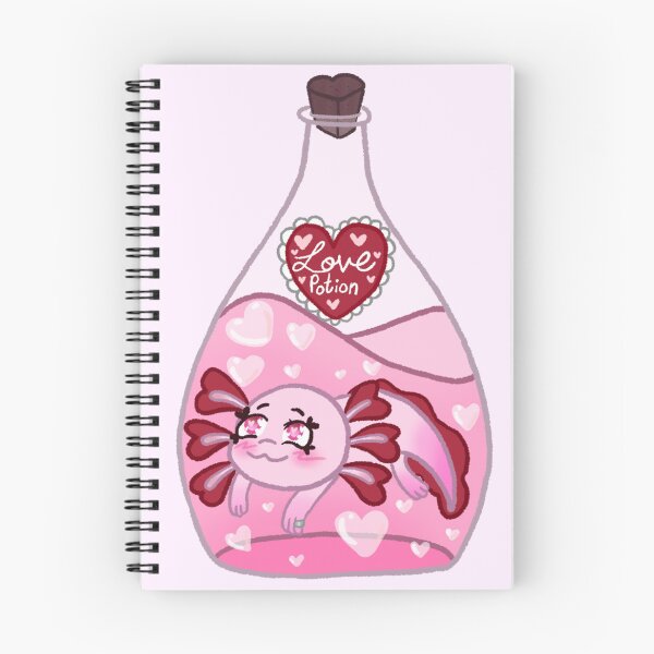 Item preview, Love Potion Axolotl designed and sold by RainDesignz.