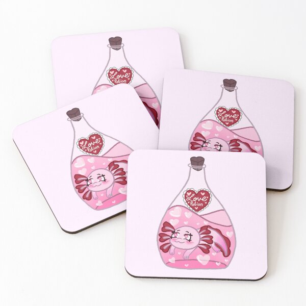 Item preview, Love Potion Axolotl designed and sold by RainDesignz.