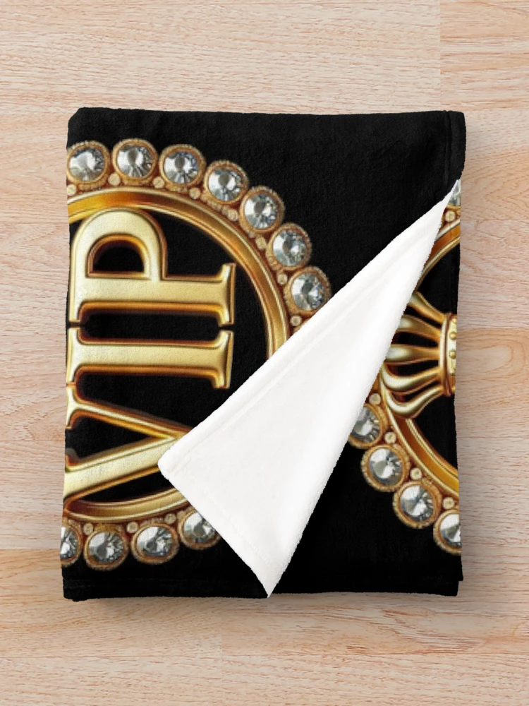 Imagen 3 de 6, Manta con la obra VIP, diseñada y vendida por GoldenPattern.