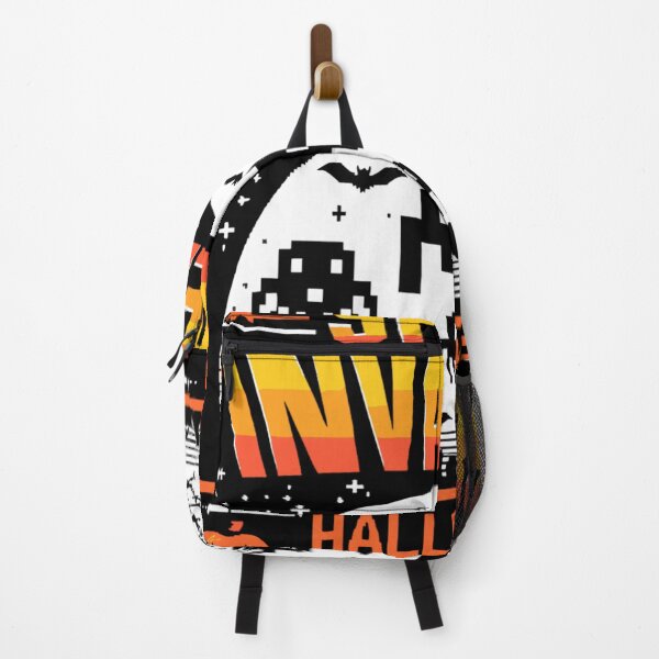 Item preview, Space Invaders Retro Halloween Gaming designed and sold by KitonicTees.
