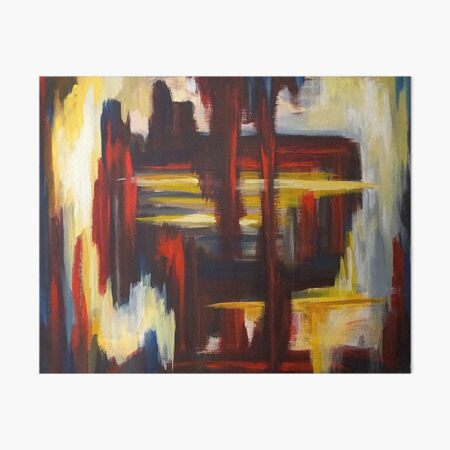 Untitled Abstract Art Board Print