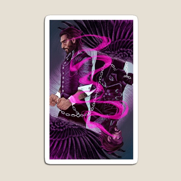 Item preview, Dragon Age : The Veilguard tarot - Veiltober, day 4, Lucanis designed and sold by maia-beans.