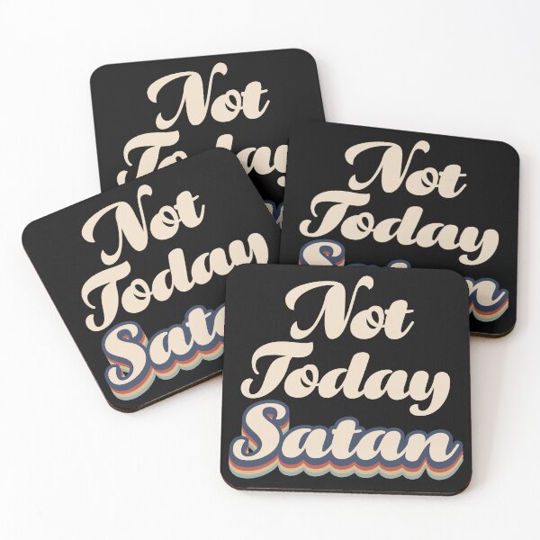 Item preview, Not Today Satan designed and sold by EunsooLee.