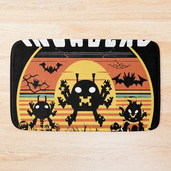 Item preview, Juegos retro de Halloween de Space Invaders designed and sold by KitonicTees.