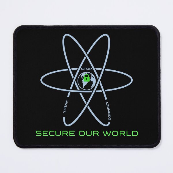 Item preview, Stop, think, connect. A great gift for people who care about cybersecurity. designed and sold by Krzysztof Siwek.