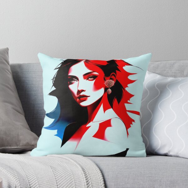 Item preview, RedBlackColorWoman designed and sold by 3dvirtualand.
