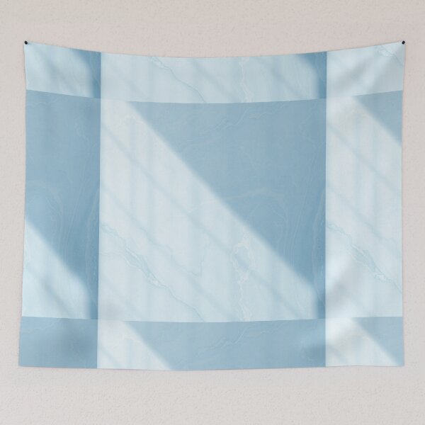 Item preview, Smooth Light Blue Marbled Surface – Elegant Background for Wallpaper, Website, or Header designed and sold by hjian8219.