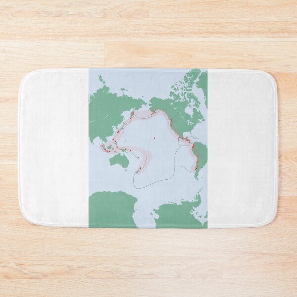 Item preview, the zone of earthquakes and volcanoes surrounding the pacific ocean designed and sold by ELK20.