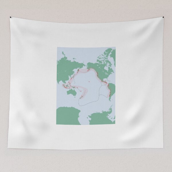 Item preview, the zone of earthquakes and volcanoes surrounding the pacific ocean designed and sold by ELK20.
