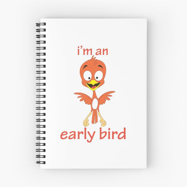Item preview, I'm an Early Bird!!! designed and sold by wickedcartoons.