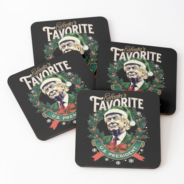 Item preview, Santas Favorite U.S. President Xmas Trump Christmas designed and sold by PROUD76EAGLE.