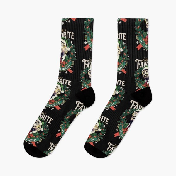 Item preview, Santas Favorite U.S. President Xmas Trump Christmas designed and sold by PROUD76EAGLE.