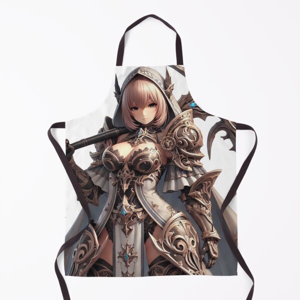 Item preview, anime girl warrior designed and sold by LOAMBO5AI.