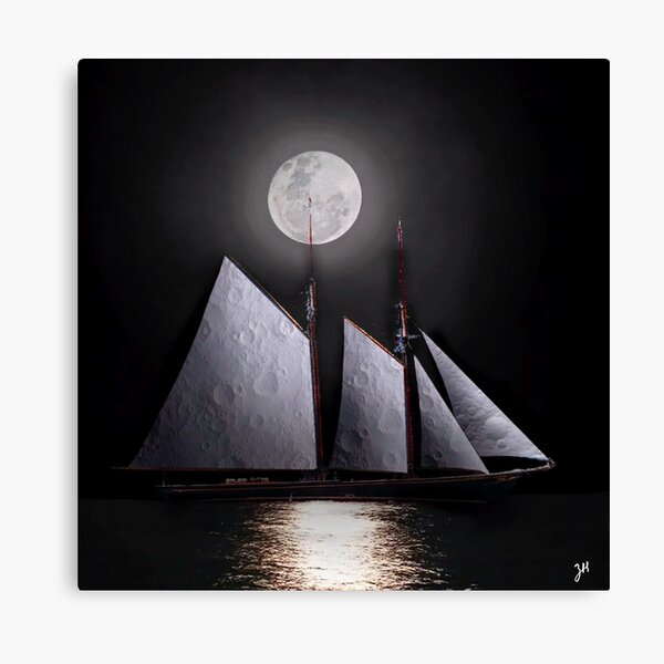 Item preview, Lunar Schooner designed and sold by DopplerDesigns.