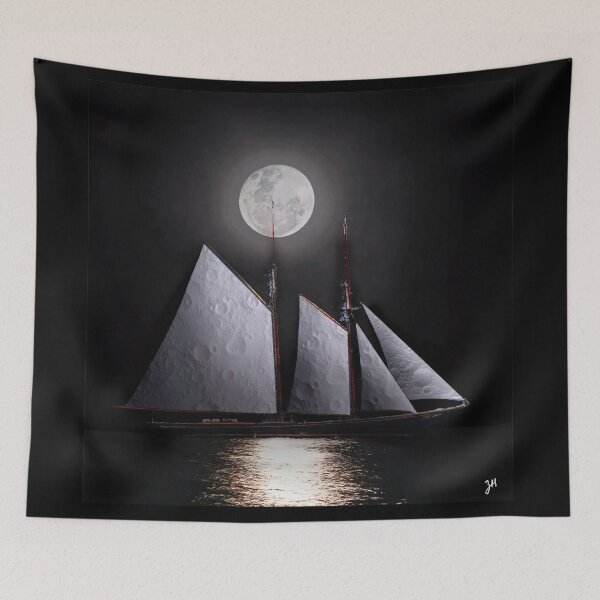 Item preview, Lunar Schooner designed and sold by DopplerDesigns.