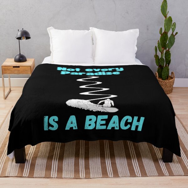 Item preview, Funny snowboard quote Snowboarder riding deep powder snow  designed and sold by Artstastic.