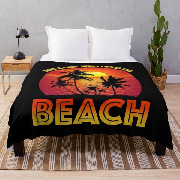 Item preview, Just A Girl Who Loves The Beach designed and sold by Cat Lady Designs.