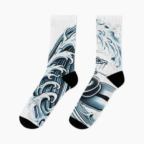 Item preview, Snake Rider of the Ocean, Surfing with Fangs designed and sold by leyfinder.