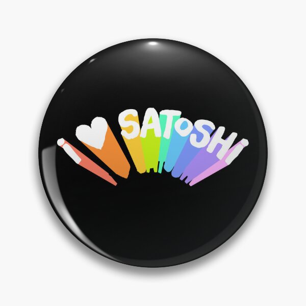 Item preview, Rainbow I Heart Satoshi designed and sold by HodlHut.