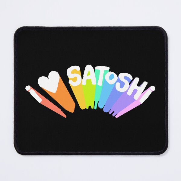 Item preview, Rainbow I Heart Satoshi designed and sold by HodlHut.