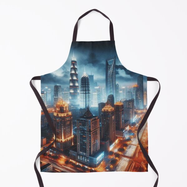 Item preview, CITYSCAPE TAPESTRY WALL ART TO BRIGHTEN LIVING ROOM FOR STUDY DEN ai generated by frasues designed and sold by frasues.