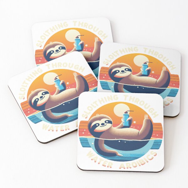 Item preview, Slothing Through Water Aérobics designed and sold by kfs-art.