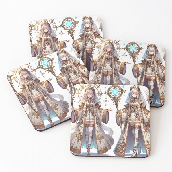 Item preview, anime girl mage designed and sold by LOAMBO5AI.