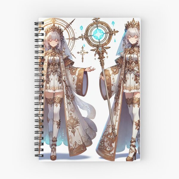 Item preview, anime girl mage designed and sold by LOAMBO5AI.