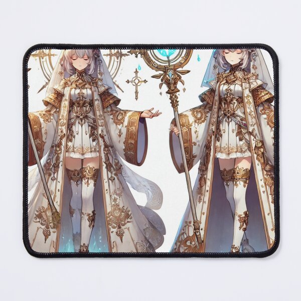 Item preview, anime girl mage designed and sold by LOAMBO5AI.