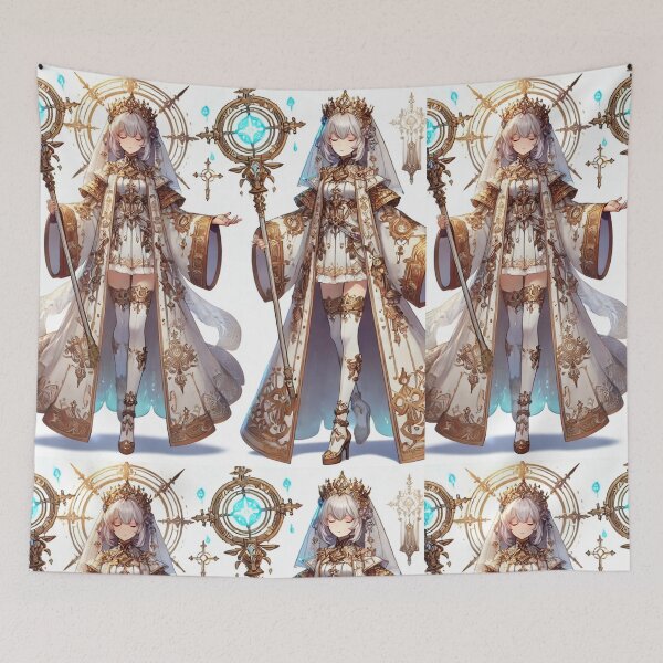 Item preview, anime girl mage designed and sold by LOAMBO5AI.