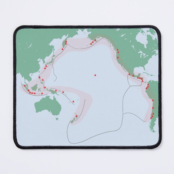 Item preview, the zone of earthquakes and volcanoes surrounding the pacific ocean designed and sold by ELK20.