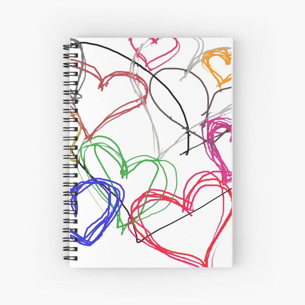 Item preview, Spiral Notebook designed and sold by lidimentos.