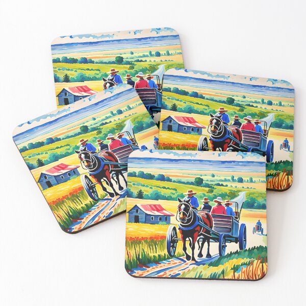 Item preview, Hayride In Kentucky designed and sold by Paw's Arts.
