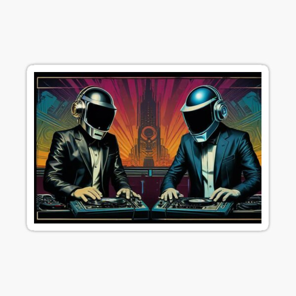 Aperçu de l'œuvre Daft Punk Style1 créée et vendue par Icekimo.