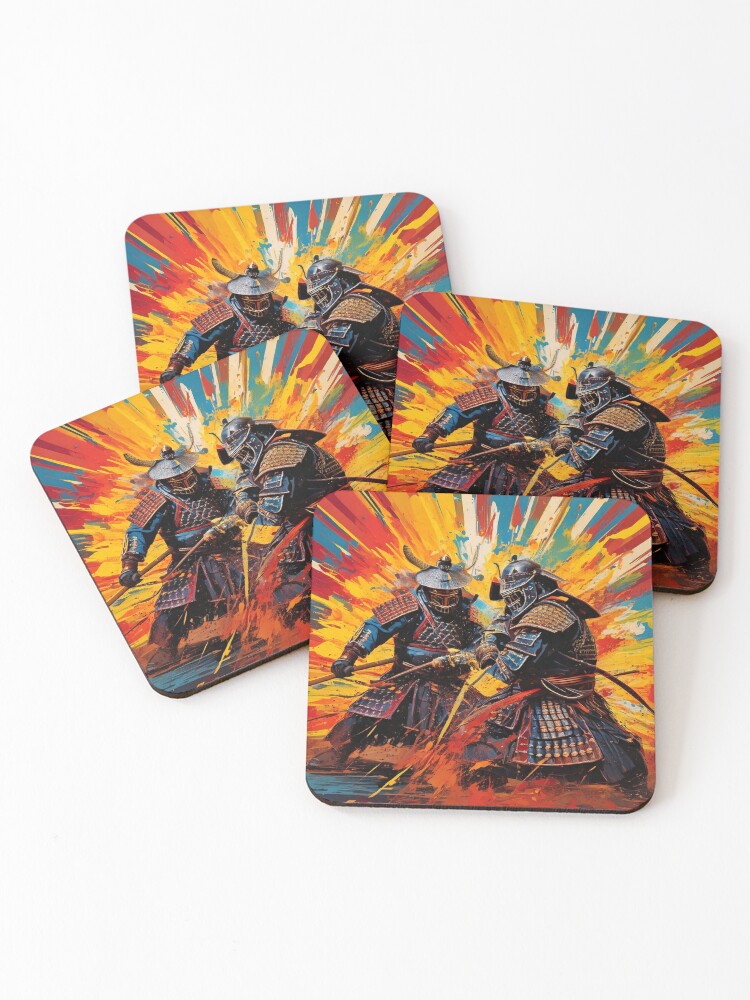 Thumbnail 1 of 5, Coasters (Set of 4), Clash of Inner Color designed and sold by essentialimage.