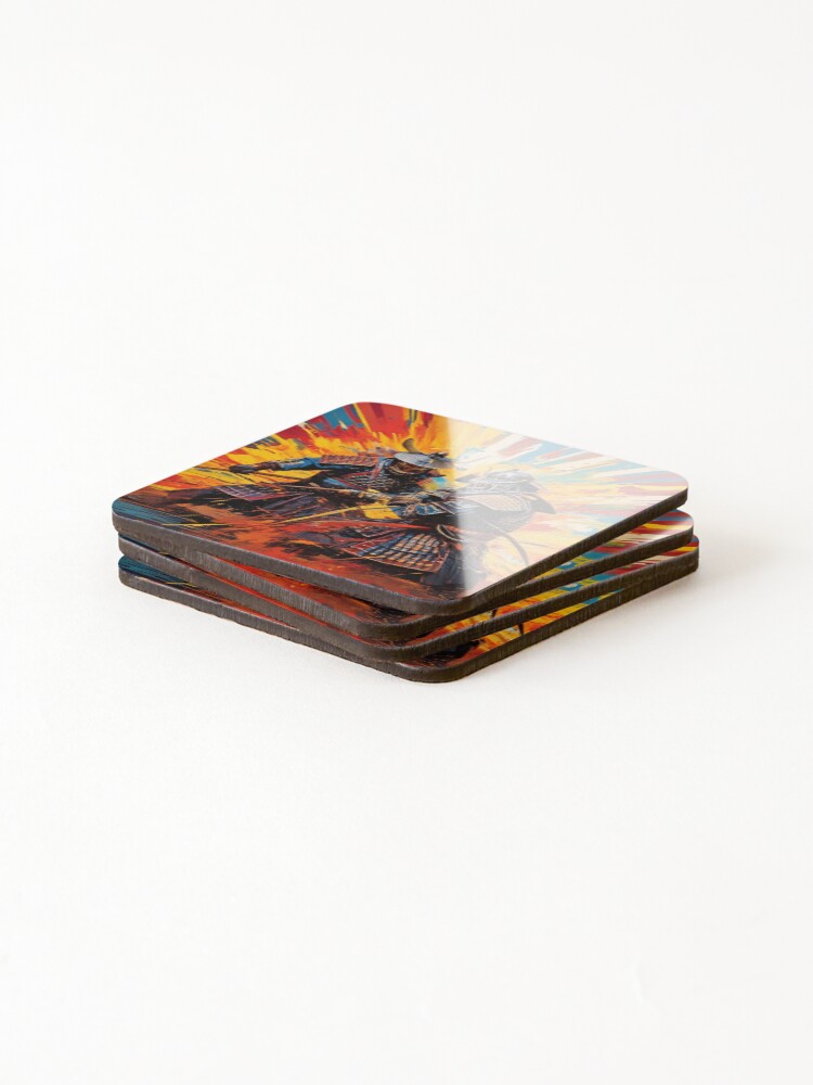 Thumbnail 4 of 5, Coasters (Set of 4), Clash of Inner Color designed and sold by essentialimage.