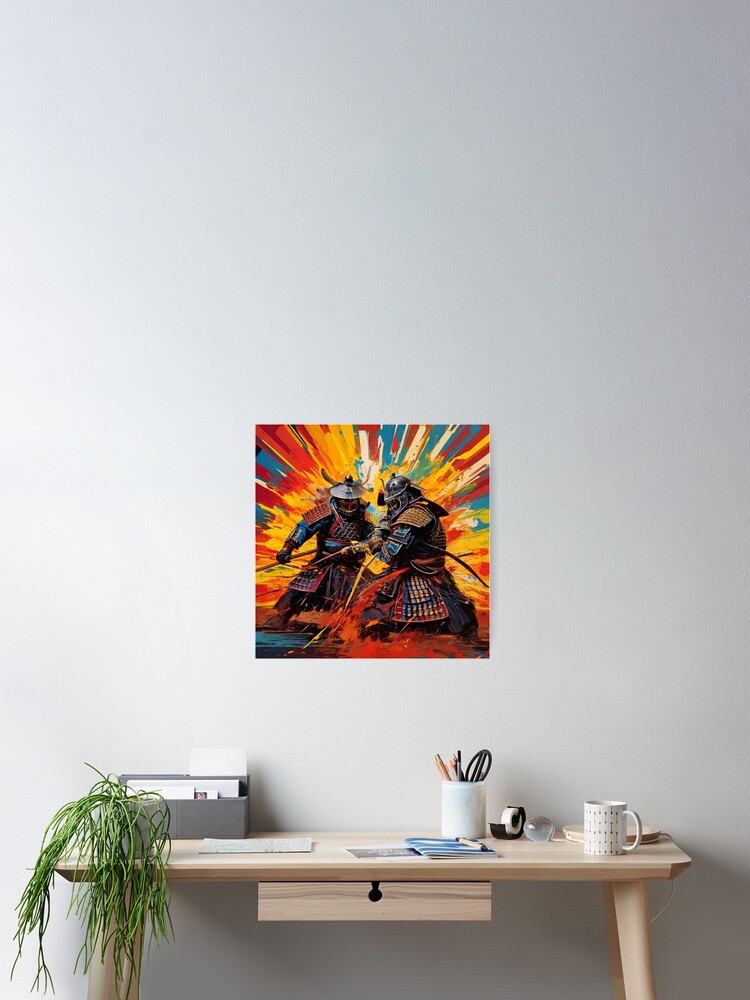 Thumbnail 2 of 3, Poster, Clash of Inner Color designed and sold by essentialimage.