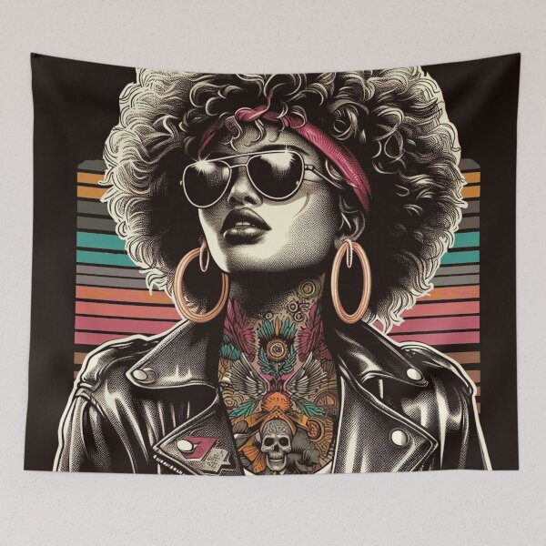 Item preview, 80s Rock and roll Girl designed and sold by PulpVintage.