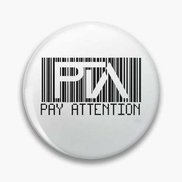 Item preview, Pay Attention - PTA BLK designed and sold by PinkyThaArtist.