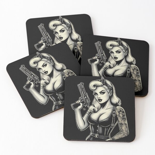 Item preview, Inked Pulp Pin-up designed and sold by PulpVintage.