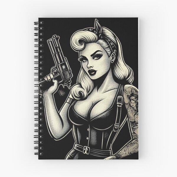 Item preview, Inked Pulp Pin-up designed and sold by PulpVintage.