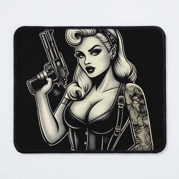 Item preview, Inked Pulp Pin-up designed and sold by PulpVintage.