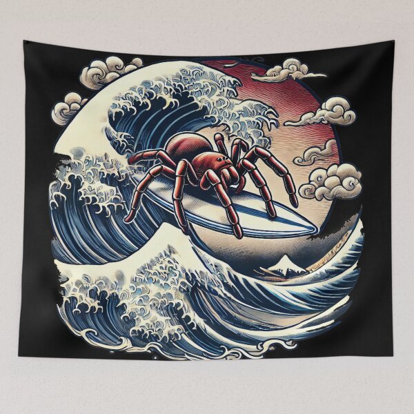 Item preview, Surfing Spider: Arachnid Wipeout! designed and sold by leyfinder.