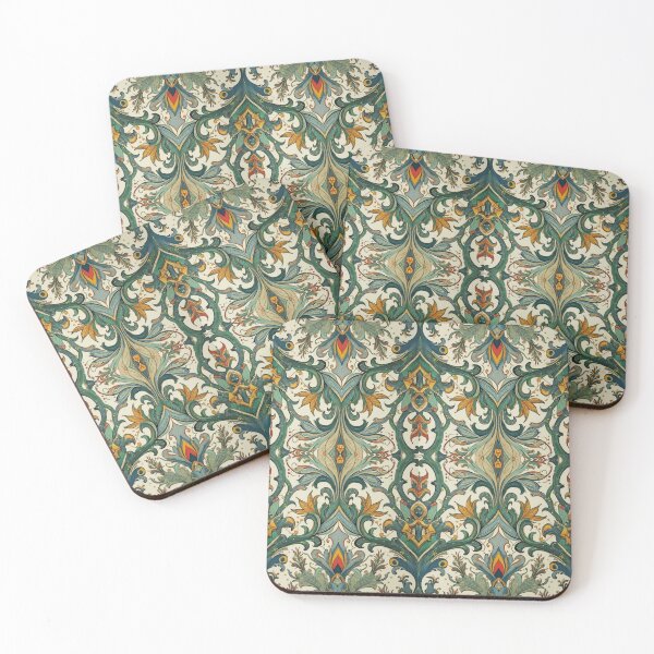 Item preview, Timeless Baroque in Warm Green Tones designed and sold by AmuraLumina.
